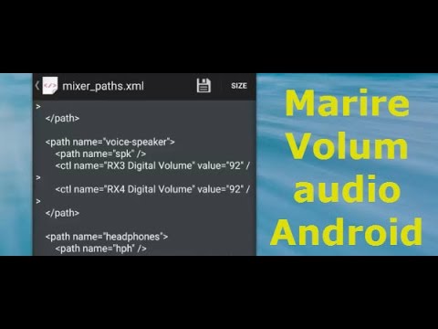 Marire volum in casti sau difuzor pe Android