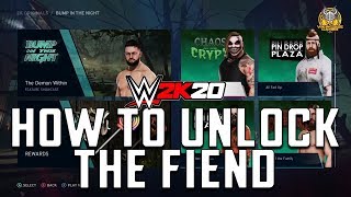 WWE 2K20: HOW TO UNLOCK THE FIEND