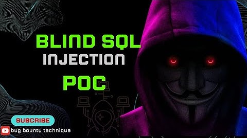 How to find Blind SQL injection💪 on hackerone program | Pro Bug bounty technique | POC