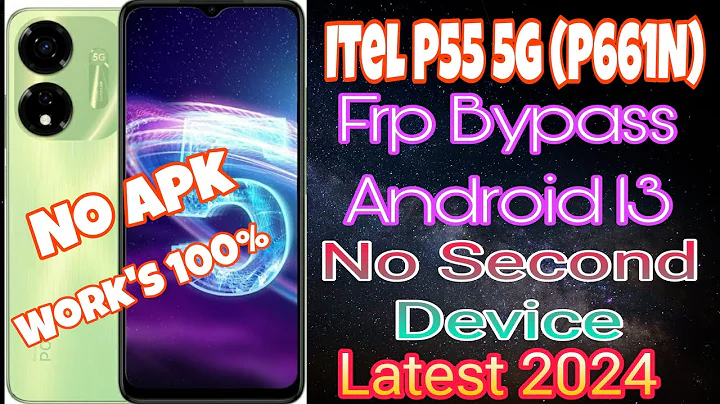 Itel P55 5G(P661N) ll Android 13 ll Frp Bypass Without Pc ll No Apk ll No Second Device ll #gsmvicky