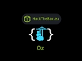 HackTheBox - Oz