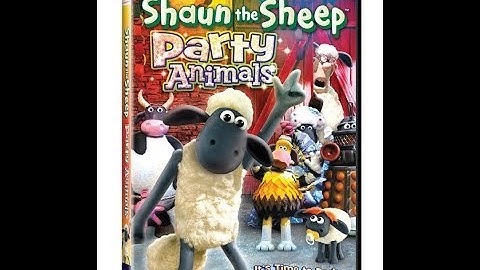 SHAUN the SHEEP party animals