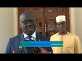 #centrafrique : AUDIENCE DU PRESIDENT DE L’ASSEMBLE NATIONALE A L’AMBASSADEUR DU SENEGAL EN RCA