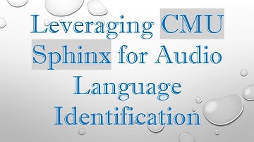 Leveraging CMU Sphinx for Audio Language Identification