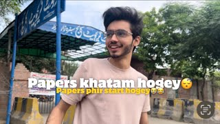 Papers khatam hogey😭| 1 year ke again🥺| Vlog | ibi Sheikh