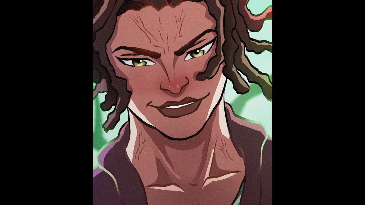 Tried drawing my own Character
