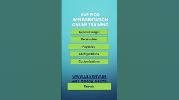sap fico implementation training online