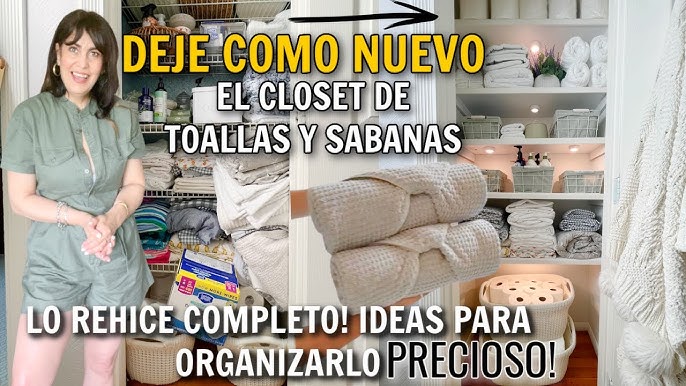 25 ideas de Organizador de sábanas  decoración de unas, organización del  hogar, organización casa