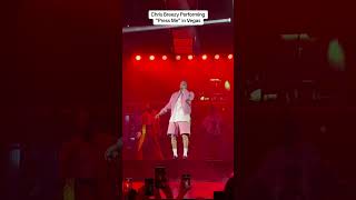 Press Me Chris Brown Live choreography Concert 🔥