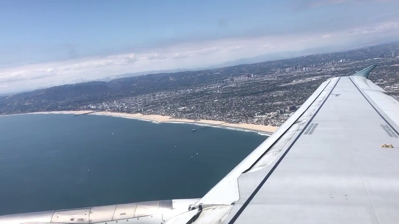 Air Canada A320 from LAX to YVR YouTube