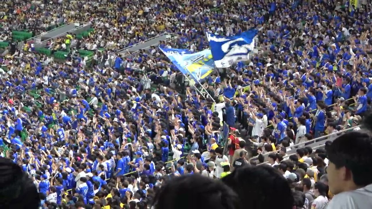 初回からイケイケの横浜ベイスターズファン