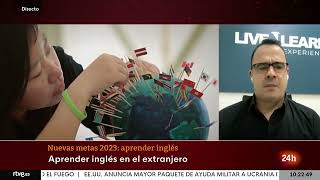 Propósito de año nuevo: Aprender inglés - Live N Learn sale en el Canal 24h de RTVE