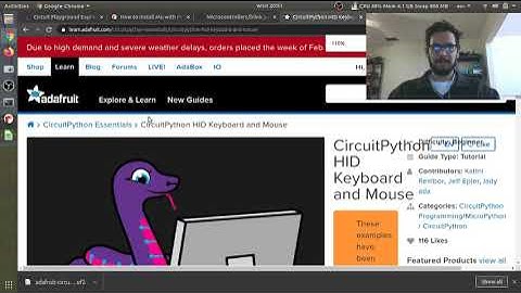 Logging Data with the Circuit Playground Express