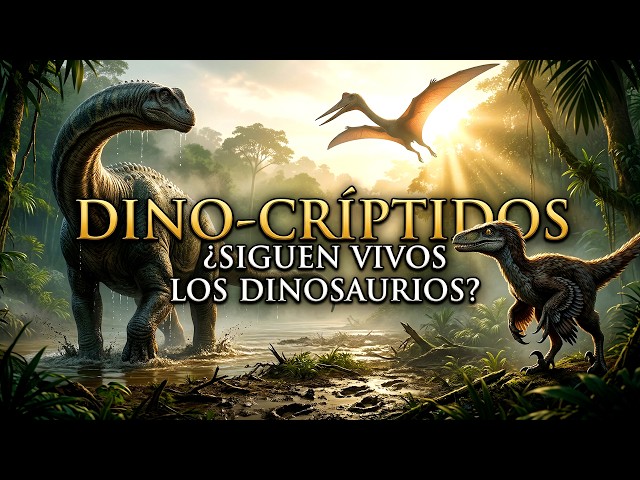 DINO-CRÍPTIDOS 🦖 ¿Hay algún DINOSAURIO vivo escondido? 🦕 Leyendas de Dinosaurios en la actualidad