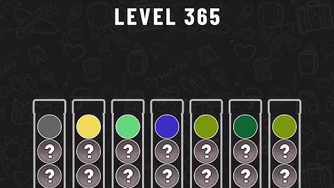 Ball Sort Puzzle Level 365 #ballsortpuzzle #ballsortpuzzlegameplay #puzzlegame #mobilegames