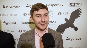 Jerusalem Grand Prix 2019 Round 2. Game 2. Interview with Wei Yi and Sergey Karjakin