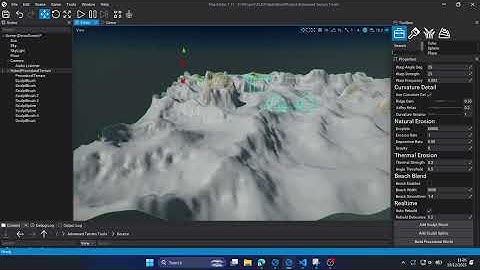 HybridProceduralTerrain FLAX ENGINE