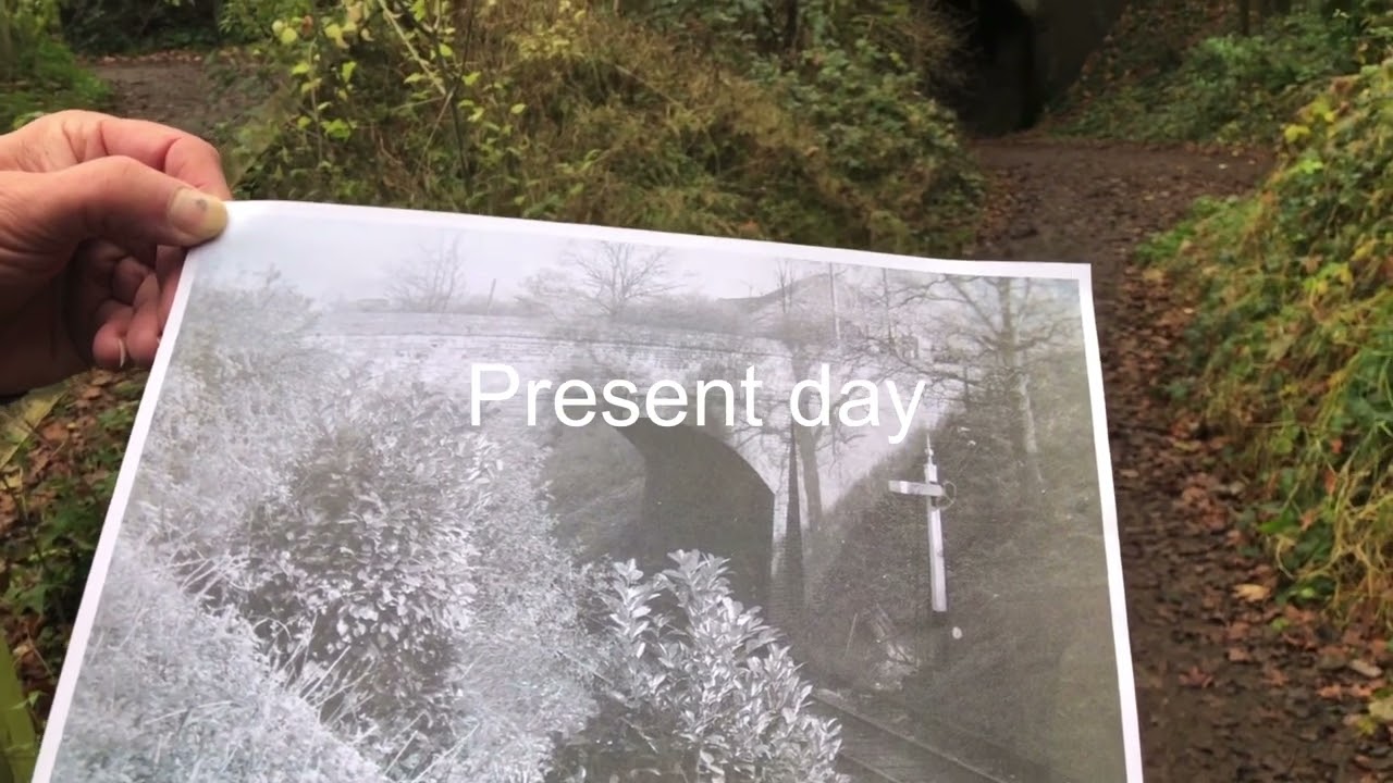 Bute Street to Welwyn Garden City Railway - Standard 8 Cine part 6 with Commentary