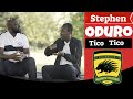 STEPHEN ODURO TALKS ABOUT HIS LIFE AND FOOTBALL CAREER-