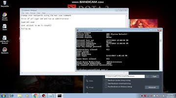 Change User Passwords Using The Net User Command(2019)
