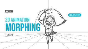 TV Paint morph animation. (Assignment 1 at Dorogov