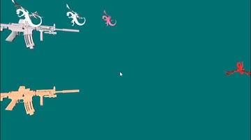 Java OpenGL (JOGL) 3D วิถีกระสุน กับ ไดโนเสาร์