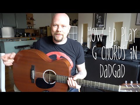 DADGAD episode 3 How to play G chord in DADGAD