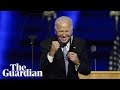 Joe Biden's victory speech in full: 'We must restore the soul of America'