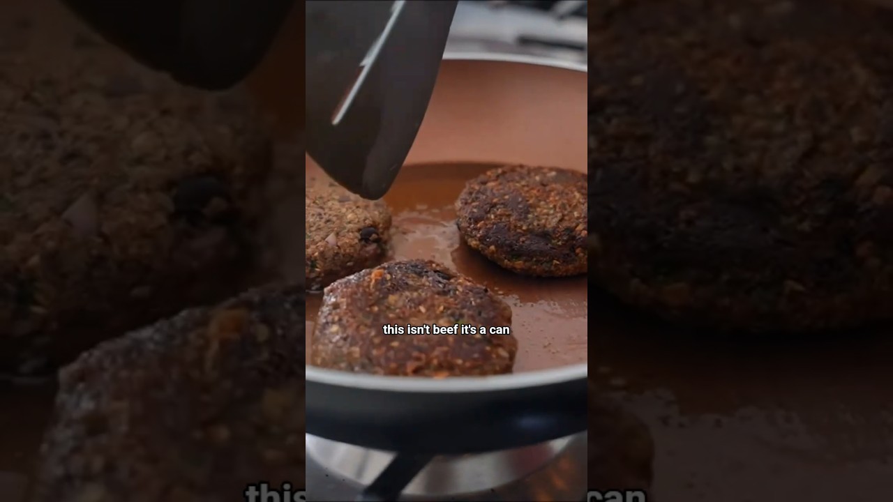 בורגרים שעועית שחורה צמחוניים