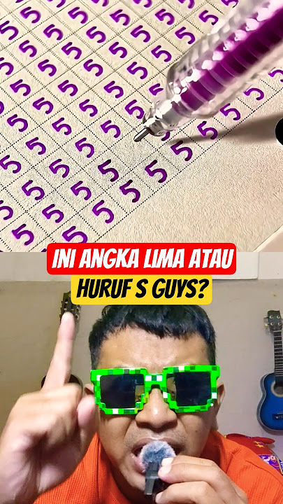 The number five and the letter are very similar. #emoji #funny #funnyquiz #games #challenge #funn...