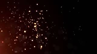フリー素材 火の粉のような背景動画 無料hd映像素材 Youtube