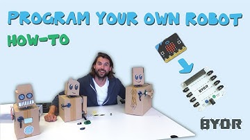 BYOR Basics - Program your own robot from cardboard (English)