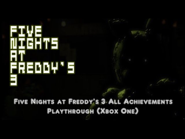 Five Nights at Freddy's 3 for Nintendo Switch - Nintendo Official Site