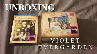 Violet Evergarden Limited Edition Blu-Ray/DVD Boxset Unboxing