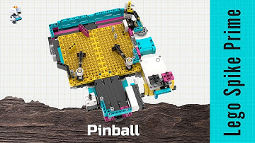 Pinball game from Lego Spike Prime