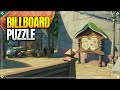 Billboard puzzle in sumeru city  world quests  puzzles genshin impact