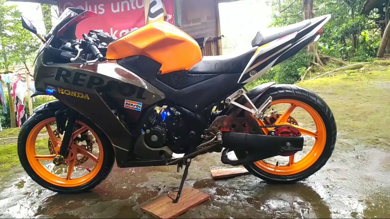 Modifikasi Ringan CBR 150R LOKAL YouTube