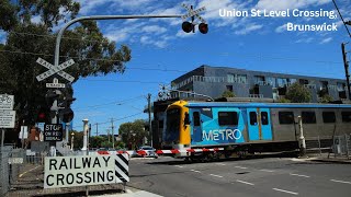 Union St Level Crossing, Brunswick - Melbourne Metro Crossing