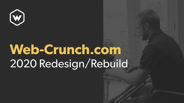 A walk-through of my 2020 Web-Crunch.com re-design