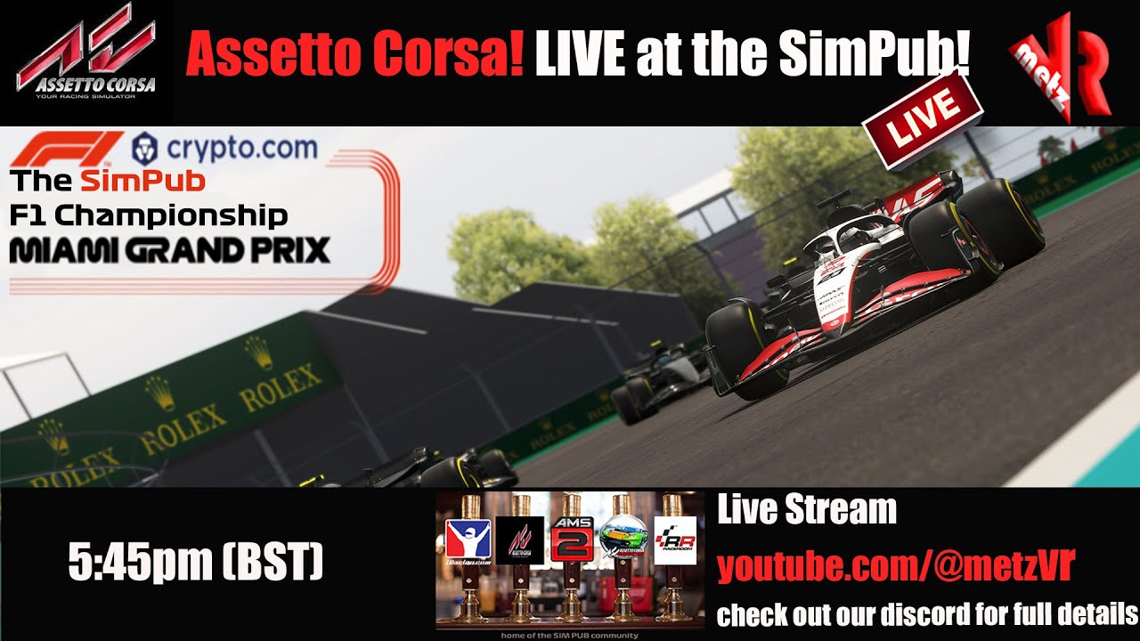 Assetto Corsa LIVE! The SimPub F1 Championship