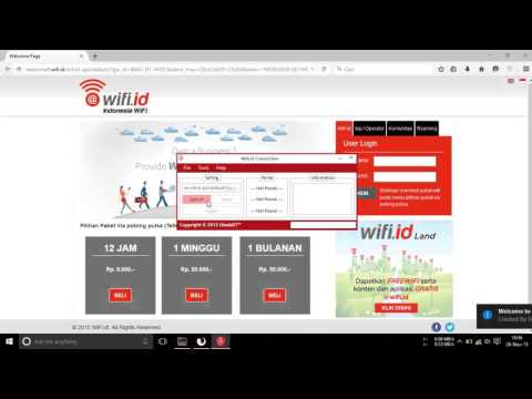 [TUTORIAL] Login Wifi.id Connection