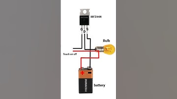 IRFZ44N mosfet project #irfz44n #shorts #viral #electric