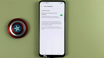 Keep in ear monitoring same as recording on OPPO Reno2 F Android 11