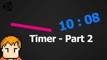 Unity สอน - Timer ตัวจับเวลา นับถอยหลัง (Part 2) ระบบแสดงผล