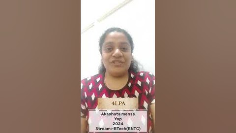 Congratulations Ms. Akshata getting for placed