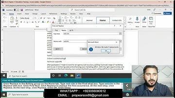 Word Chapter 1 Simulation Training| Word Chapter 1 Simulation Exam/Complete Training