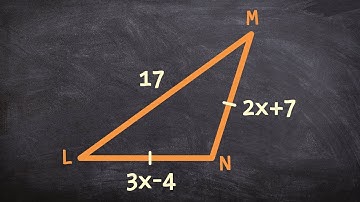 Finding the measure for each side of an isosceles triangle