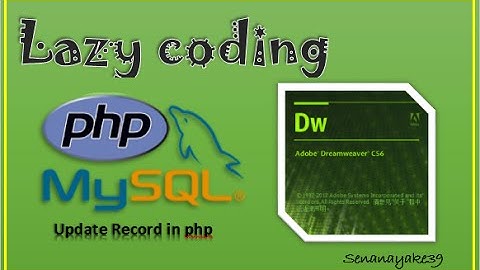 Update user profile in php using Dreamweaver