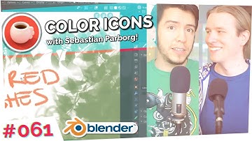 COLOURED ICONS! - Blender Today Live #61