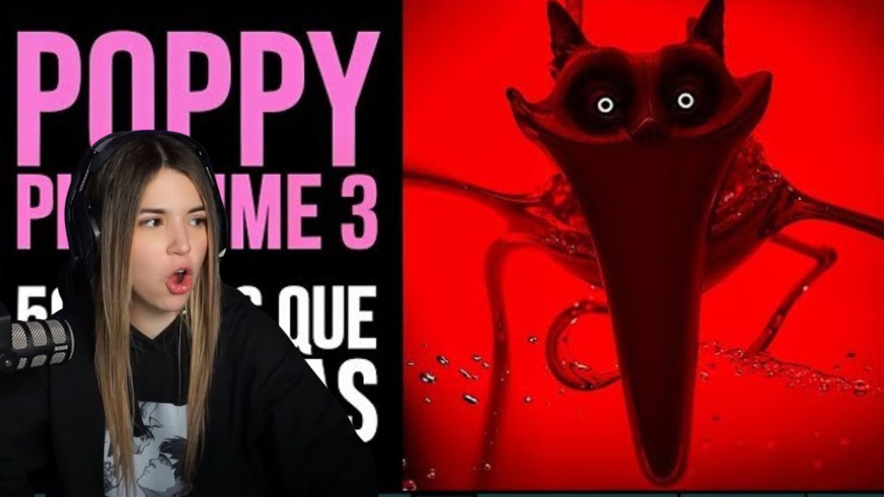 RIVERS REACCIONA a 50 CURIOSIDADES de POPPY PLAYTIME CHAPTER 3 - YouTube